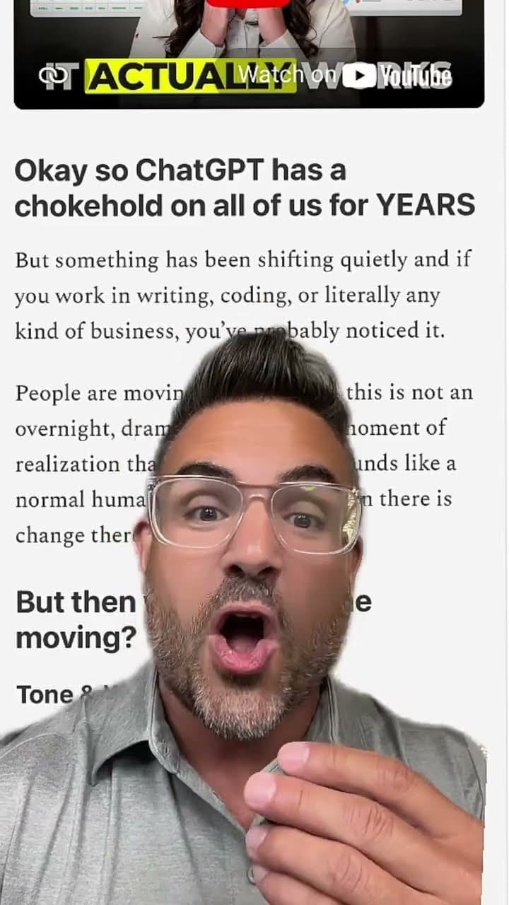 Claude is taking over ChatGPT